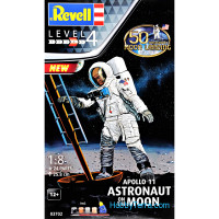 Model Set - Astronaut on the moon. Mission apollo 11