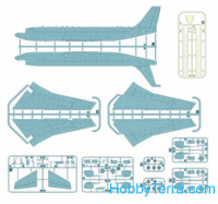Roden 338 Kit de modelo de plástico Boeing 707-321