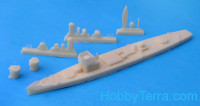ROP o.s. Samek Models S350-004 1: 350 escala Monitor Presidente Masaryk, 1932 (kit de resina)