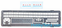 ROP o.s. Samek Models S350-010 Escala 1: 350 Monitor soviético da marinha MBK-186, 1944 (jogo da resina)