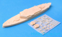ROP o.s. Samek Models S700-080 1: 700 escala USS Maine BB-10 navio de guerra, 1918 (jogo da resina)