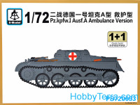 Pz.Kpfw.I Ausf.A ambulance (2 model kits in the box)