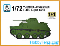 T-40S light tank (2 model kits in the box)
