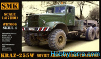 KrAZ-255W Soviet Army off-road tractor