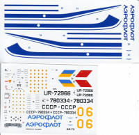 Decal for Antonov An-74