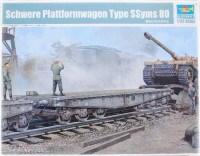 Schwere Plattformwagen Type SSyms 80