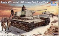 Russia KV-1 model 1942 Heavy Cast Turret Tank