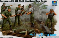 German Field Howitzer Gun Crew