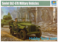 Soviet GAZ-67B army car