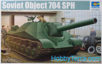 Soviet Object 704 self-propelled howitzer