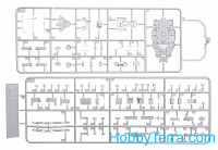 Trumpeter  05768 USS Colorado BB-45 battleship, 1944