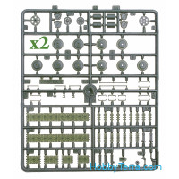 UM  325 T-3476 WW2 Soviet tank (1942) witn cast turret