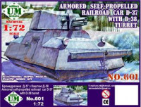 Armored self-propelled railroad car D-37