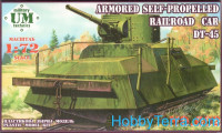Armored self-propelled railroad car DT-45