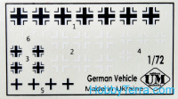 UMmt  674 Armored platform "Tank destroyer" (as part of the German armored train)