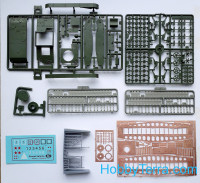 UMmt 710-01 Kit de modelo de plástico ST-26 tanque de sapador (ponte), trilhos de plástico