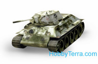 Tank T-34 mod. 1941 (winter) paper model (Snap fit)