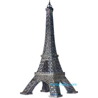 Eiffel Tower (silver) paper model (Snap fit)