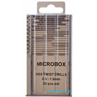 Vallejo  T01001 Microbox drill set 0.3-1.6 mm (20 pcs)