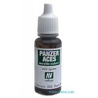 Panzer Aces 17ml. Dark rust