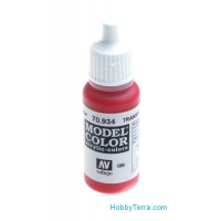 Model Color 17ml. 186-Transparent red