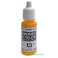 Model Color 17ml. 015-Flat yellow