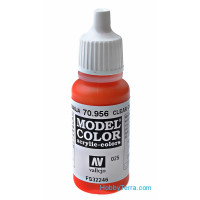 Model Color 17ml. Clear orange