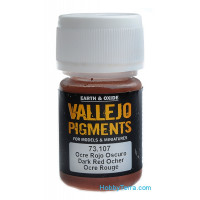 Pigments 30ml. Dark red ocre