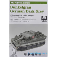 AFV Dunkelgrau armour 6*8ml