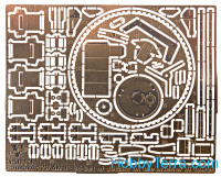 Vmodels  35013 Photo-etched set 1/35 Panhard 178AMD-35 interior, for ICM kit