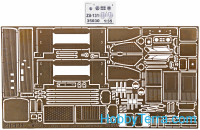 Photo-etched set 1/35 for Zil-131 truck, for ICM kit
