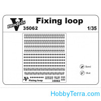 Photoetched set of details Fixing loop for modern AFV