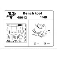 Photoetched set of details Bench tools