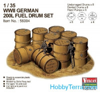 WWII German 200L Fuel Drum