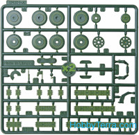 Zebrano  SEA014 Artillery tank BT-7A with gun F-32