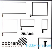 Zebrano  72105 ZIS-5V Soviet truck