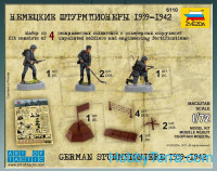 Zvezda  6110 German sturmpioniere, 1939-1942