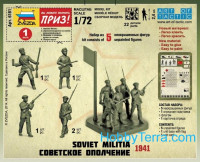 Zvezda  6181 Soviet militia 1941