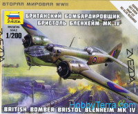 Bristol Blenheim Mk.IV British bomber
