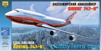 Civil airliner Boeing 747-8