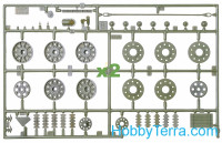 Zvezda  set3535 Model Set. T-34/76 Soviet medium tank, 1942