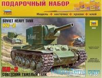 Model Set. KV-2 Soviet heavy tank