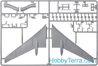 Zvezda  7004 Model Set. Tupolev Tu-154 airliner