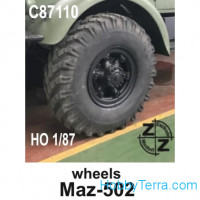 MaZ-502 wheels