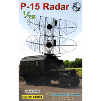 P-15 Soviet radar vehicle, plastic/resin/pe
