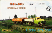 ZiS-150 Soviet railroad truck