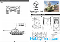 ZZ Modell  87100 IS-2M Soviet heavy tank